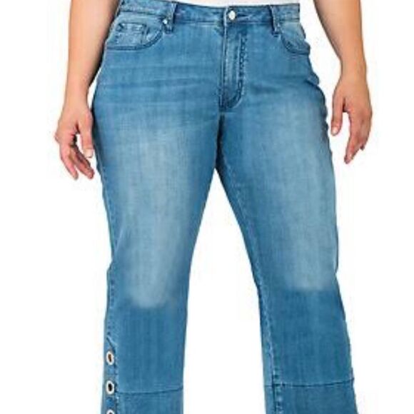 Standards & Practices Meryl Streight Cropped jeans size 16 - Picture 2 of 14